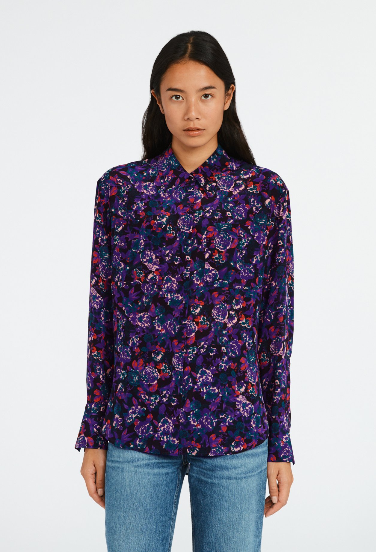 Chemise imprime floral