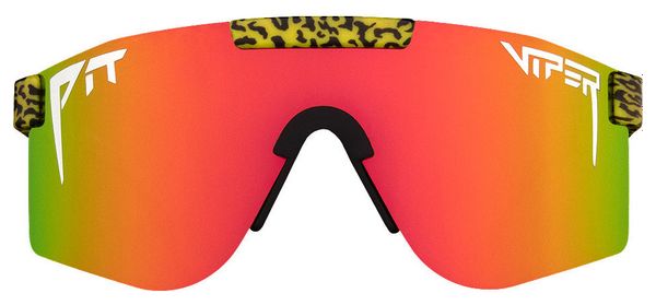 Paire de Lunettes Pit Viper The Carnivore Double Wide Jaune/Noir