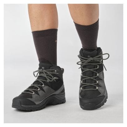 Chaussures de Randonnée Salomon Quest Rove GTX Noir/Gris Femme