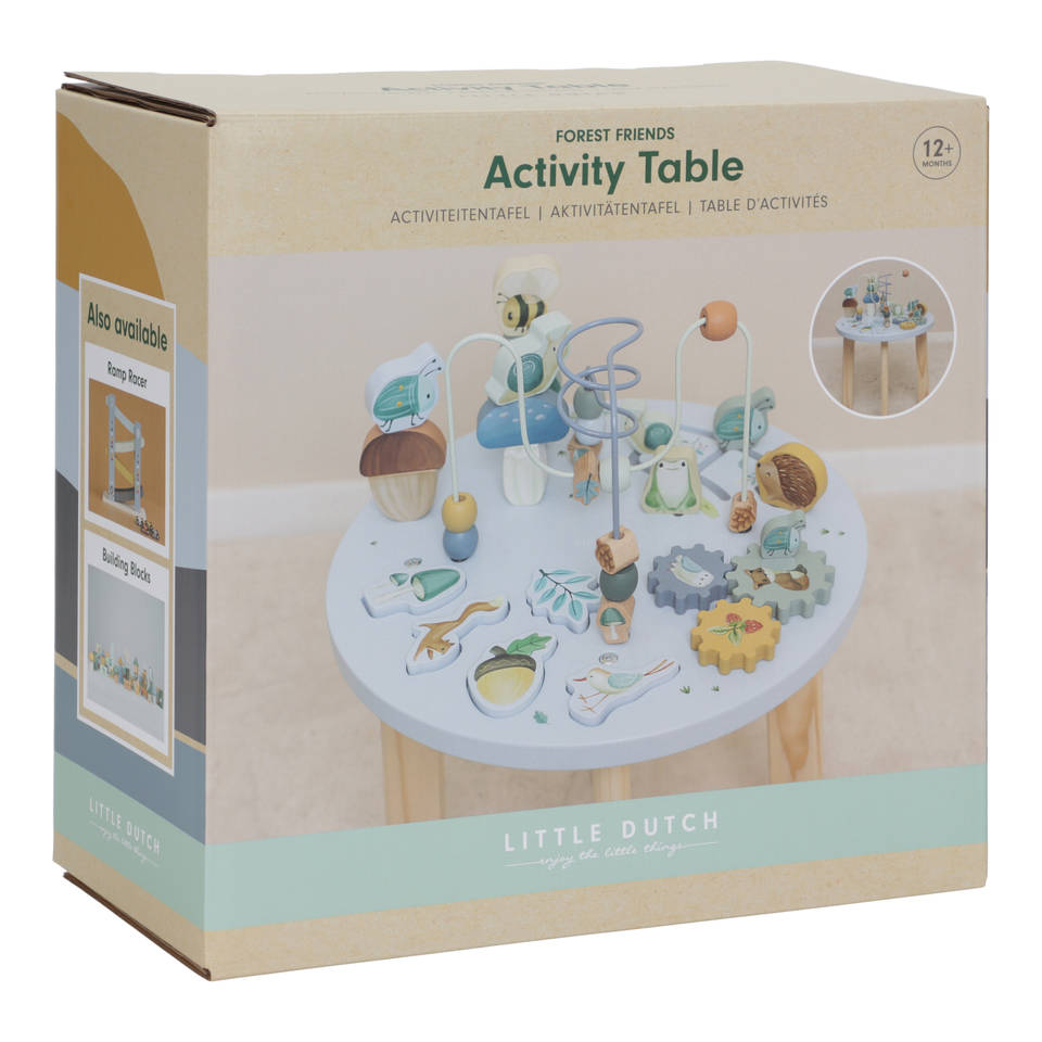 Little Dutch Forest Friends houten activiteitentafel