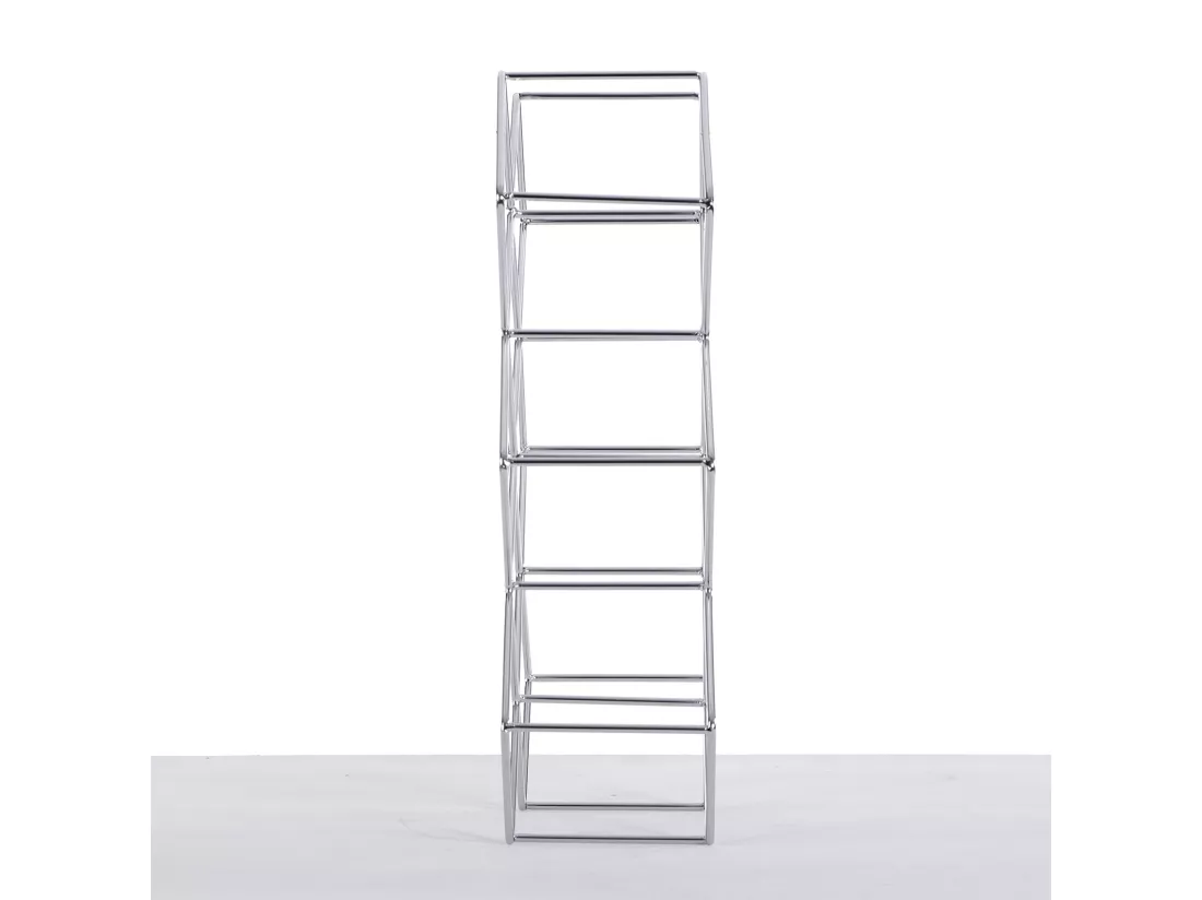PORTE-BOUTEILLE QUADRAT Métal argent