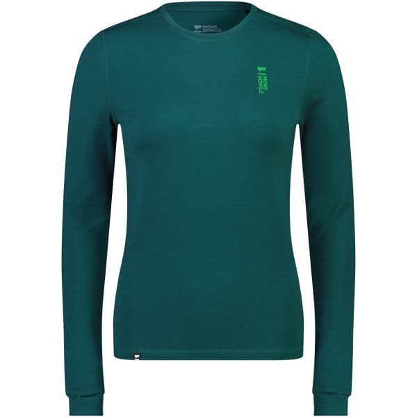 T-shirt thermique MONS ROYALE W CASCADE FLEX LS EVERGREEN