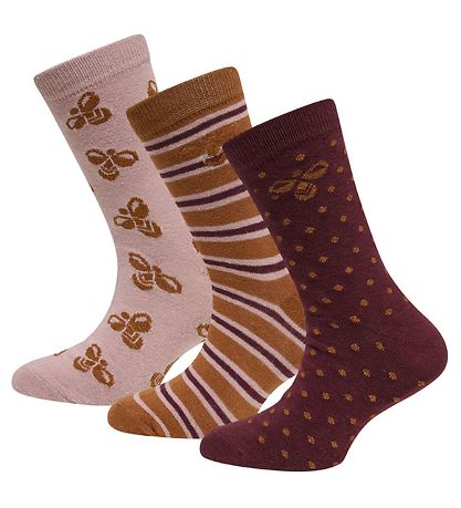 Hummel Strømper - 3-pak - hmlAlfie - Windsor Wine