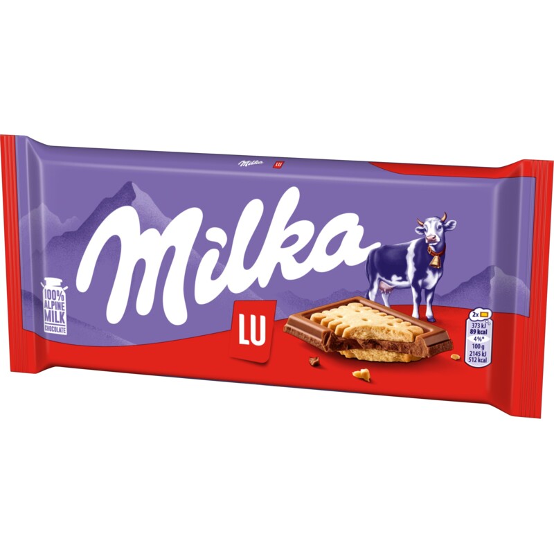 Milka Chocoladereep LU
