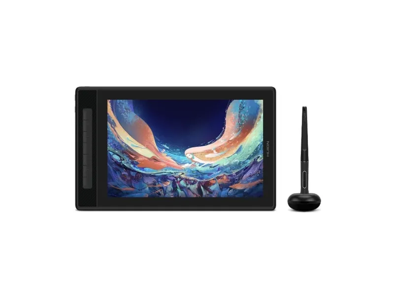 HUION Kamvas Pro 13 (2.5K), Ledningsført, 5080 lpi, 286,5 x 179 mm, USB, 1 cm, 33,8 cm (13.3