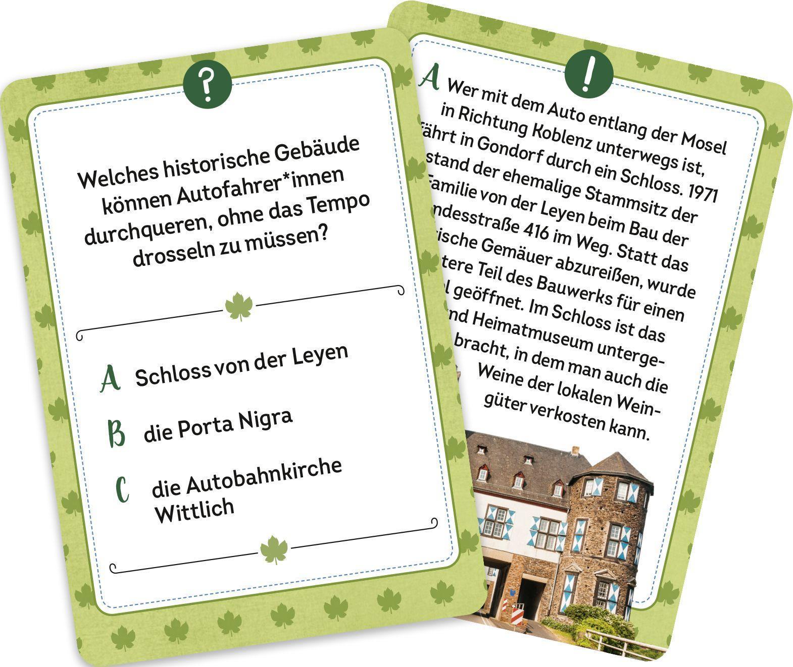 Wer hätte das gedacht?! Das Unnützes-Wissen-Quiz Mosel, Eifel und Hunsrück