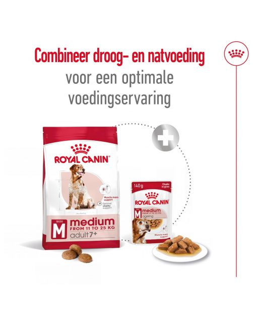 Royal Canin Medium Adult 7+ - Hondenvoer