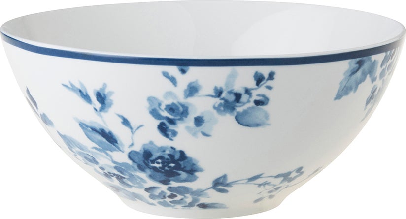 Laura Ashley schaal China Rose blauw D 16 H 8 cm