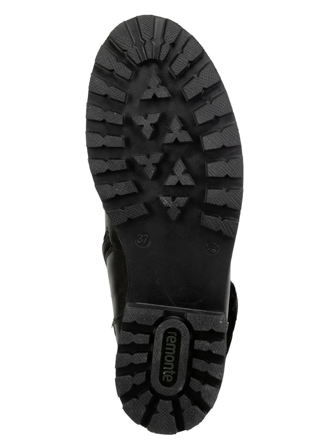Remonte Schnür-Stiefelette mit Plüschkragen