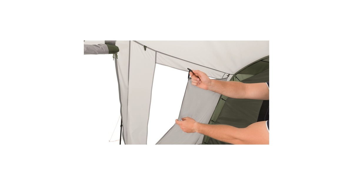 Easy CampHuntsville Twin 600 tent  (Olijfgroen/lichtgrijs, 6 personen)