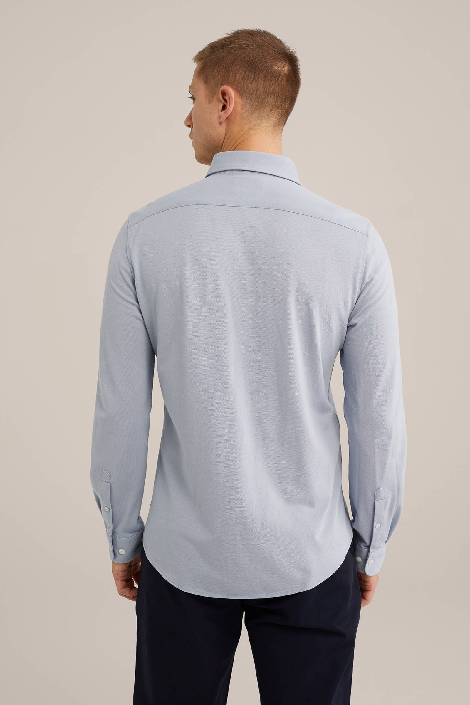 WE Fashion casual overhemd  Mid Indigo