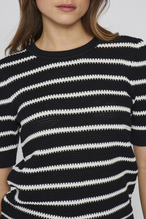 Vila zwarte dames t-shirt