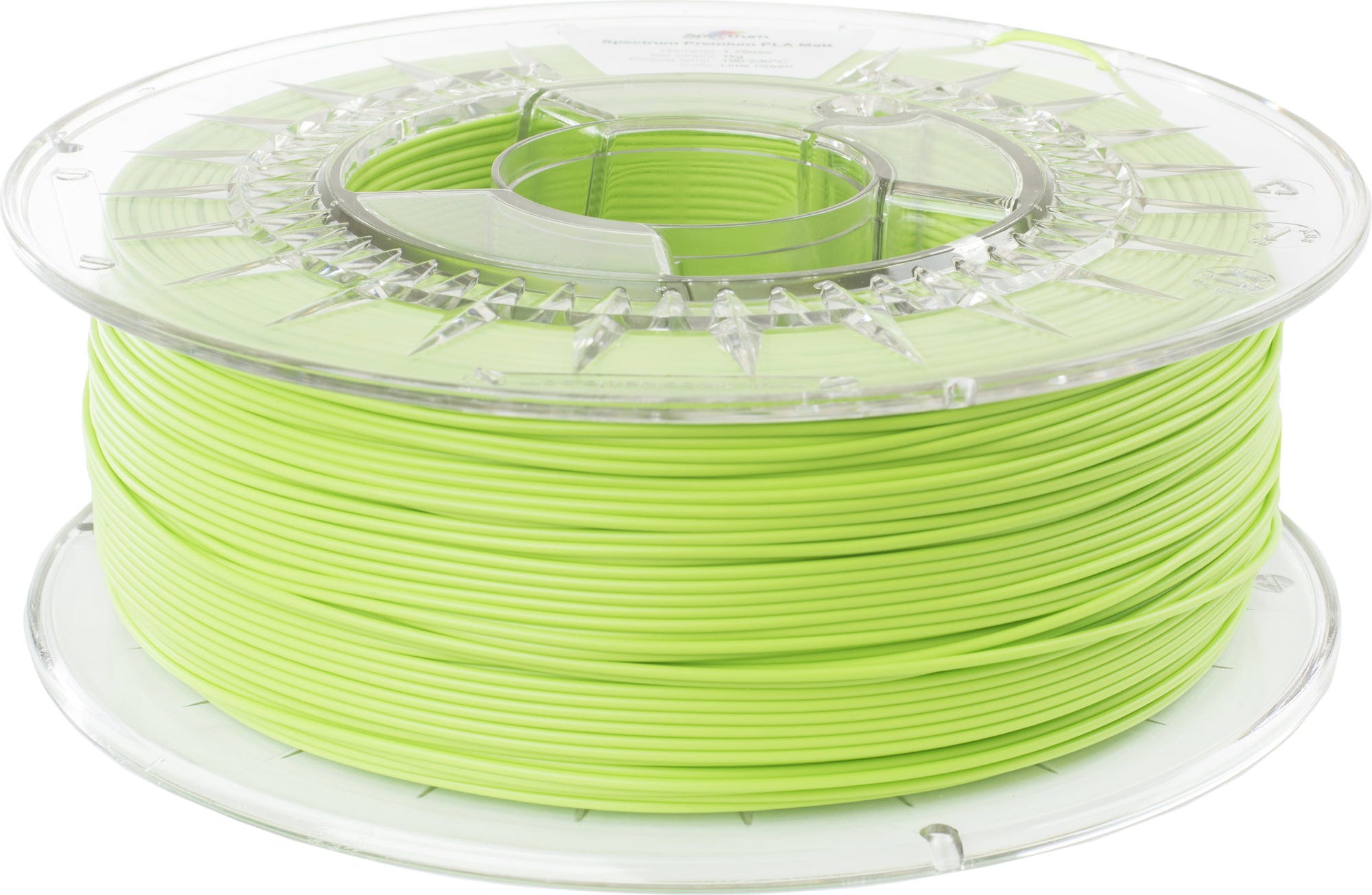 Spectrum  PLA MATT Lime Green, 1,75 mm (1.000 g)    Mattes Filament mit verbesserten Eigenschaften in Grün