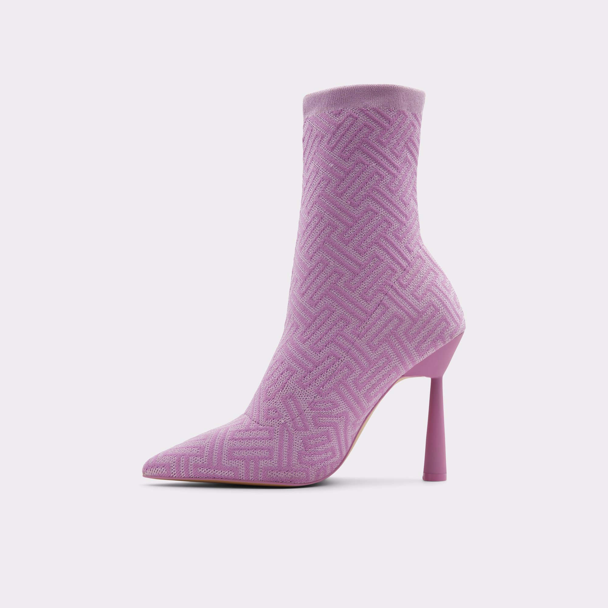 Varsavas Bright Purple Women Sock boots