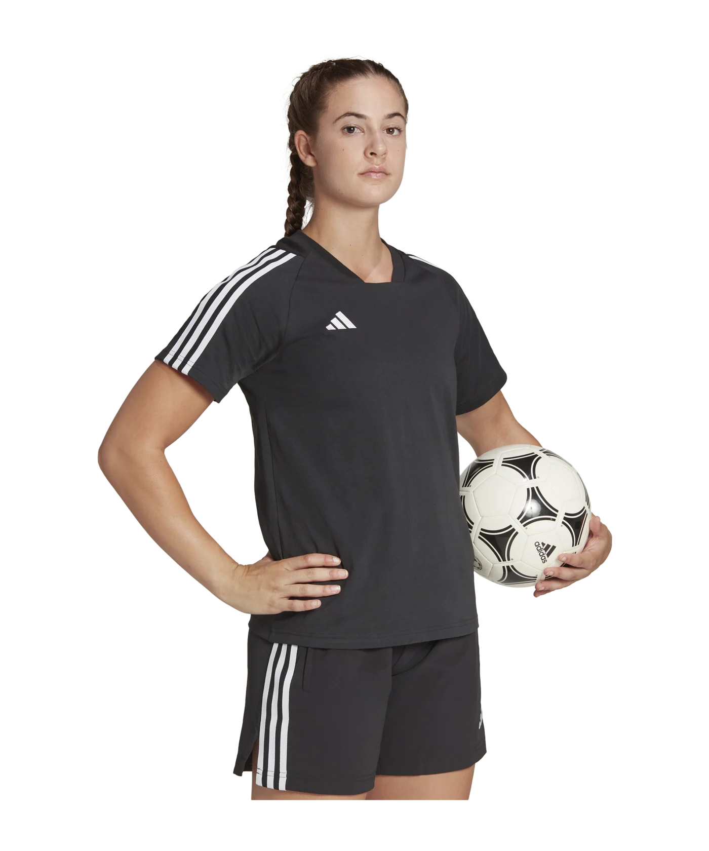 adidas Tiro 23 Competition T-Shirt Damen Schwarz