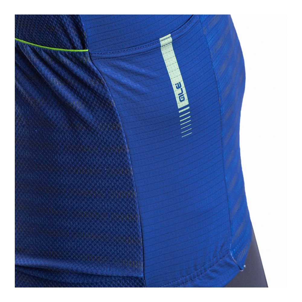Ale GREEN ROAD - Maillot Homme blu-bianco/blue/white