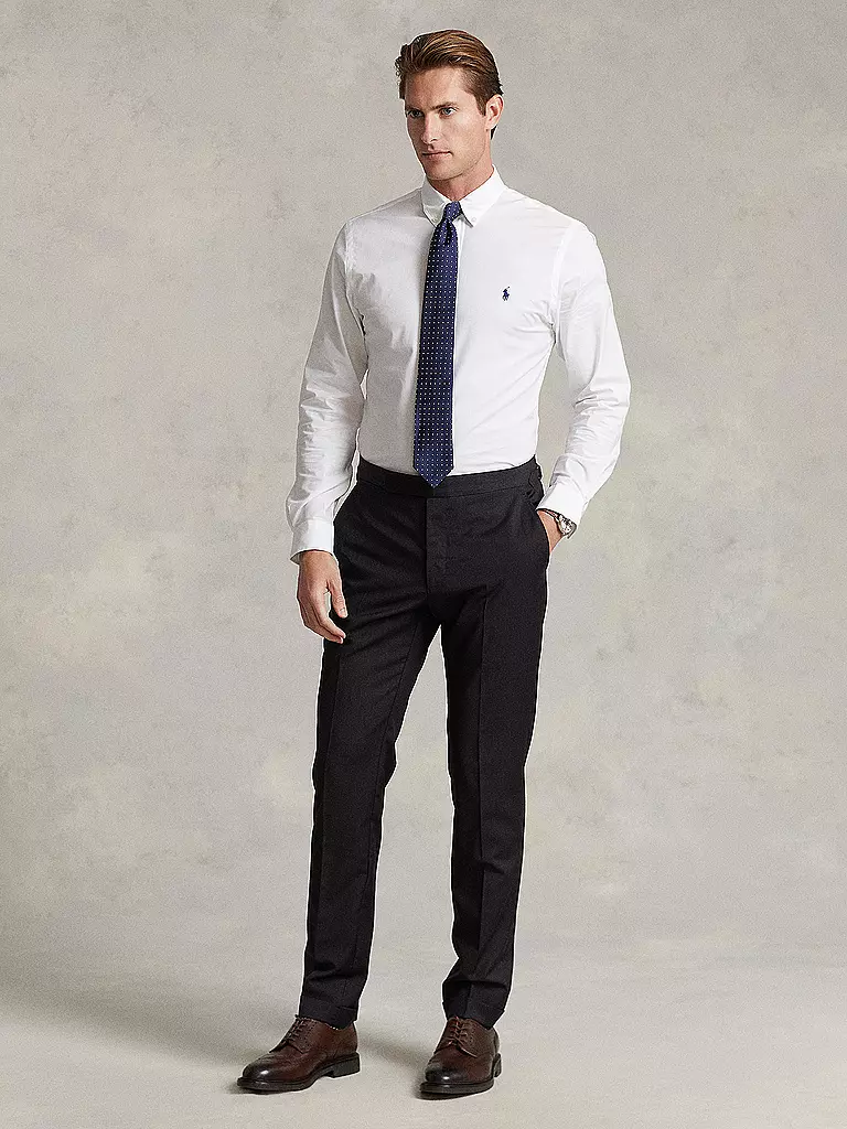 POLO RALPH LAUREN Hemd Slim Fit weiss