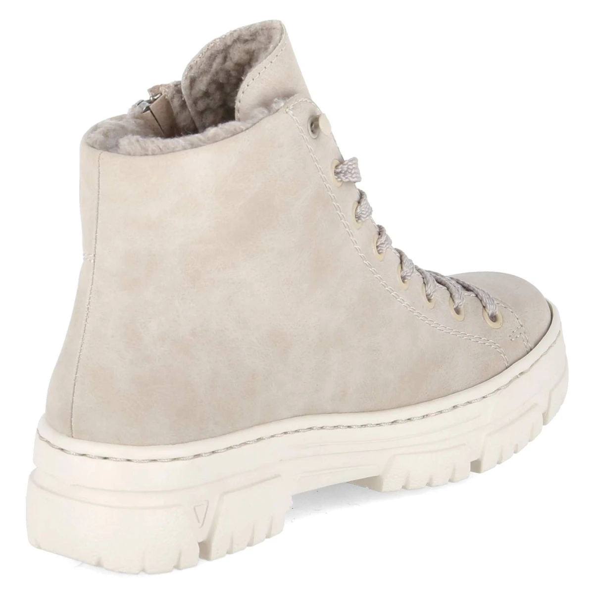 RiekerSchnürstiefeletten - BEIGE