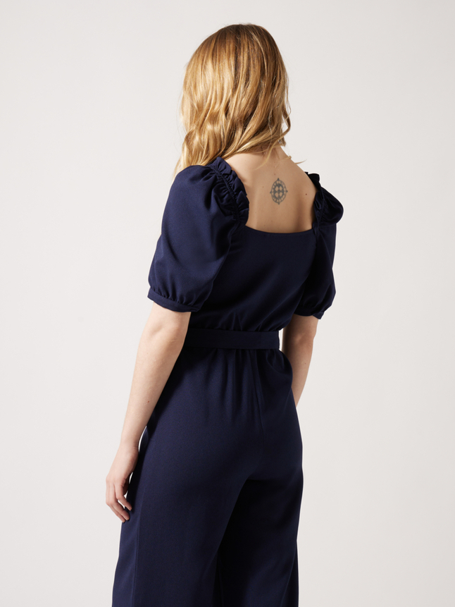 Combinaison pantalon ceinturée