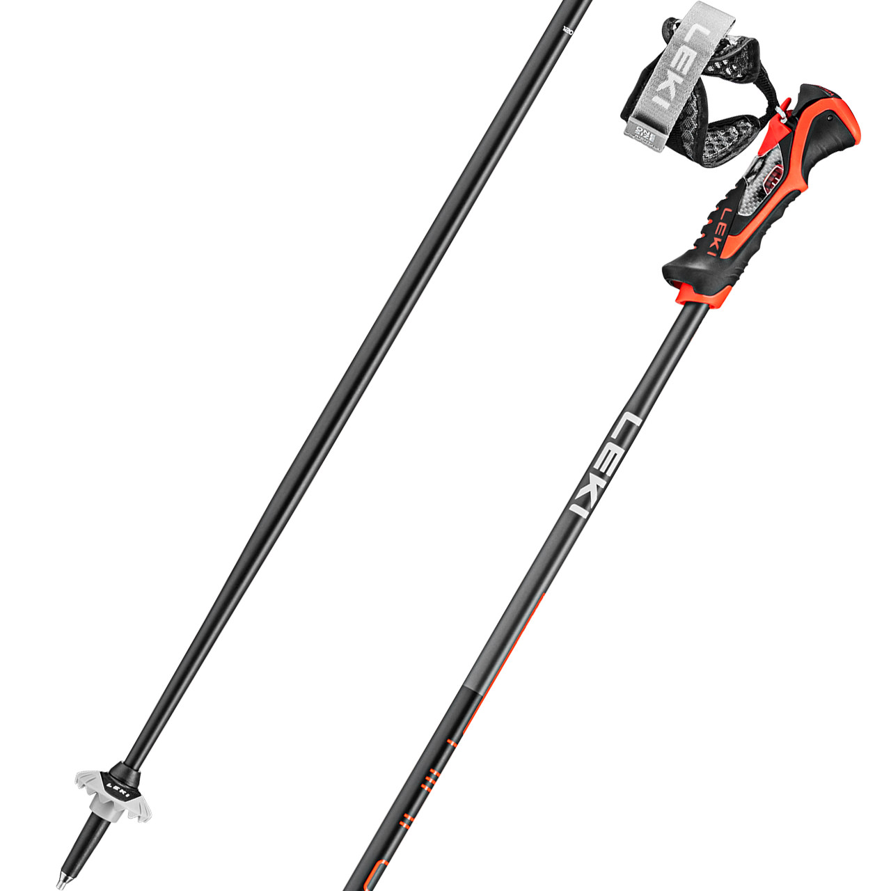 Leki Airfoil 3D black/dark anthra/bright red | Leki Alpin Skistöcke | Leki | L | MARKEN | XSPO