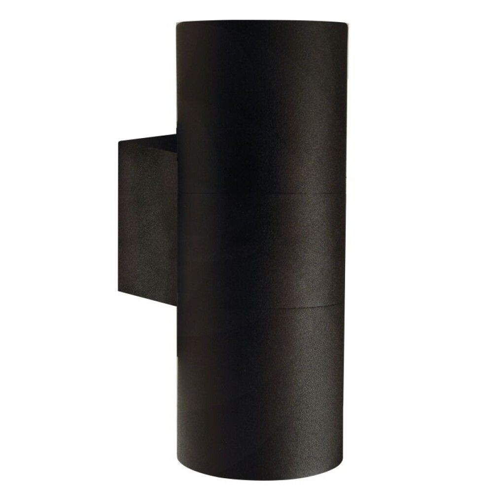 VEGGLAMPE NORDLUX TIN MAXI SVART Ø7,6CM