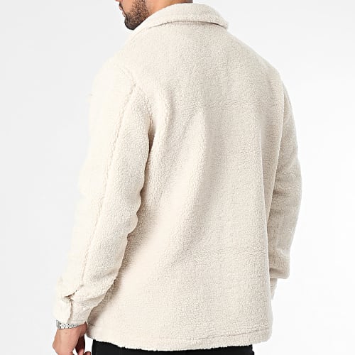 Surchemise Polaire Sherpa 22026933 Beige Ecru
