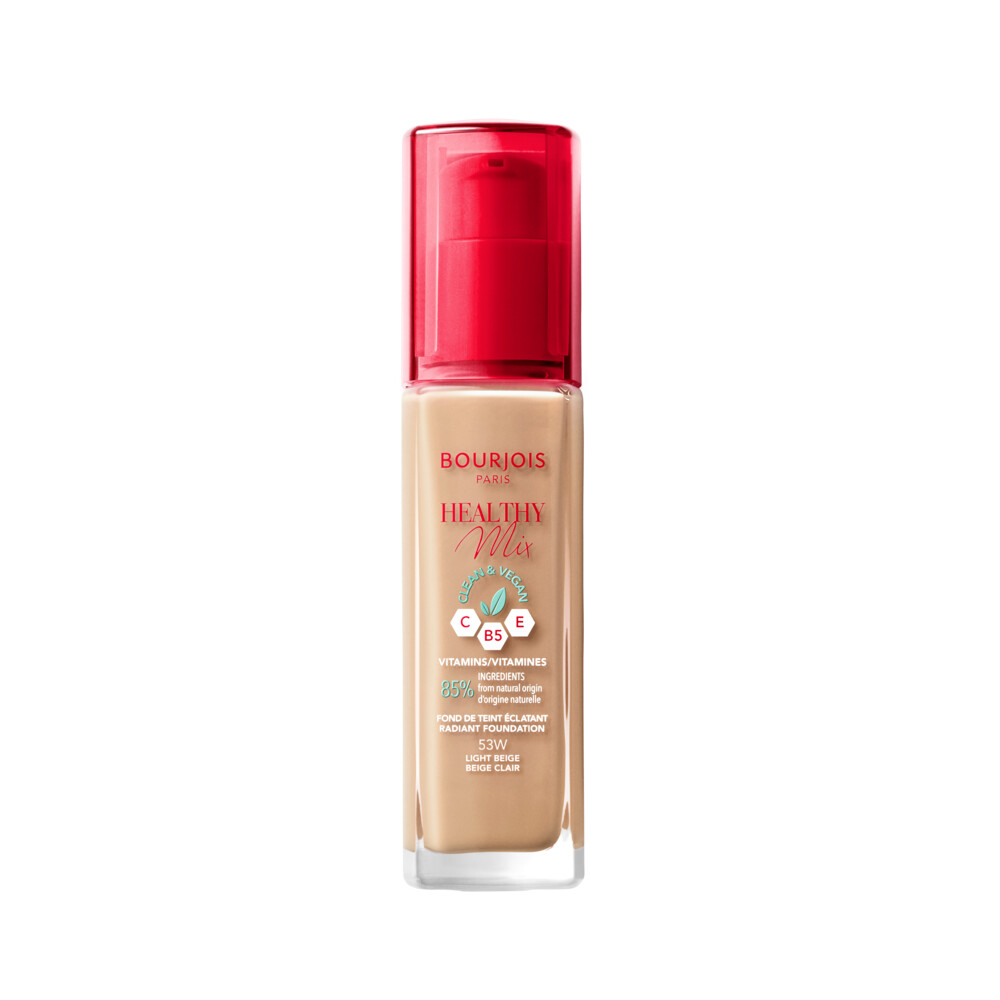 Bourjois Paris Healthy Mix Clean Foundation 053 Light Beige30 ml