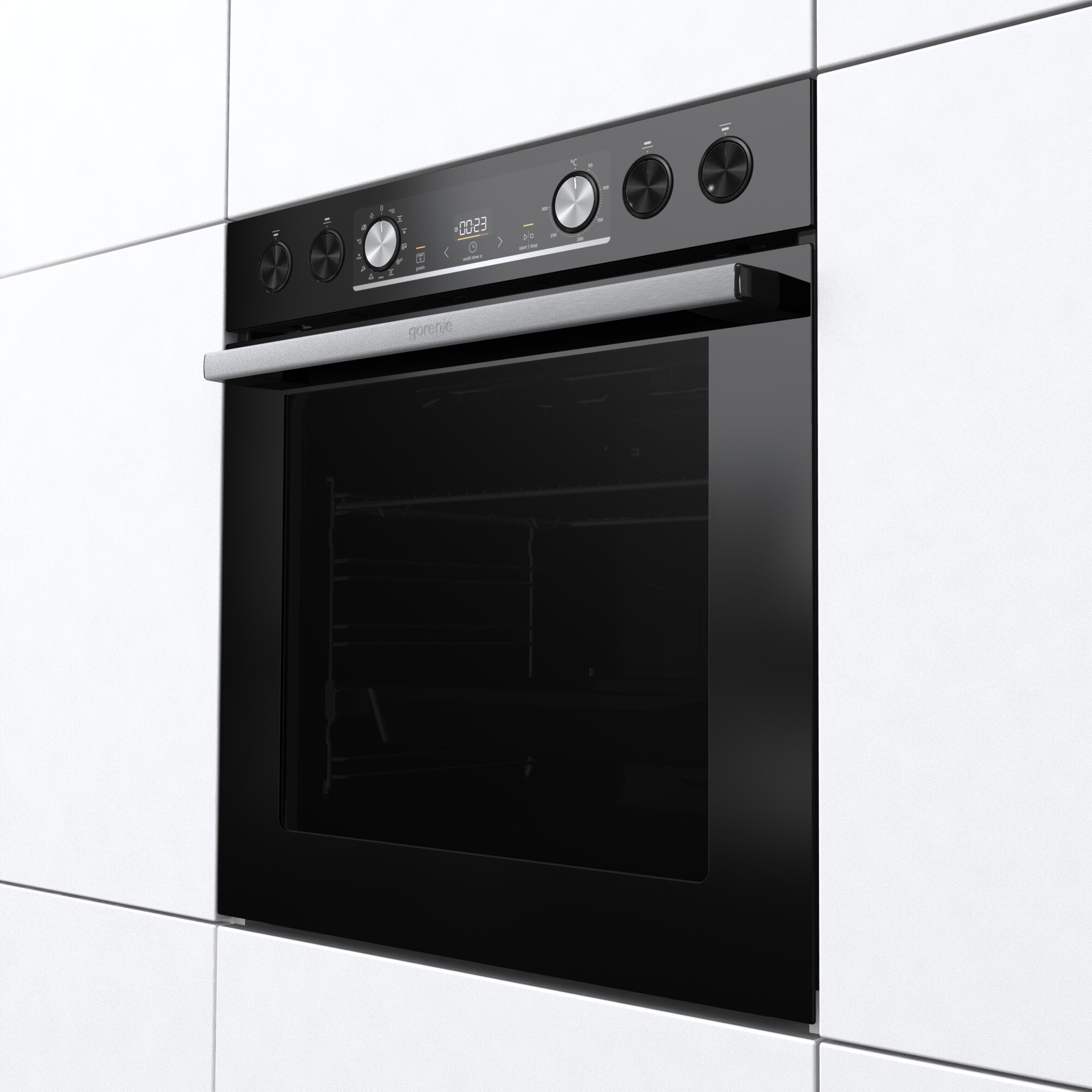 gorenje Backofen-Set Black Set 4 Pyrolyse