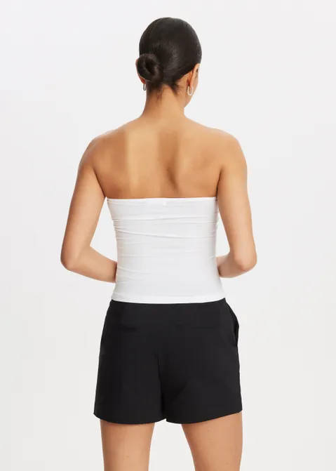 Bandeau top wit (WIT)