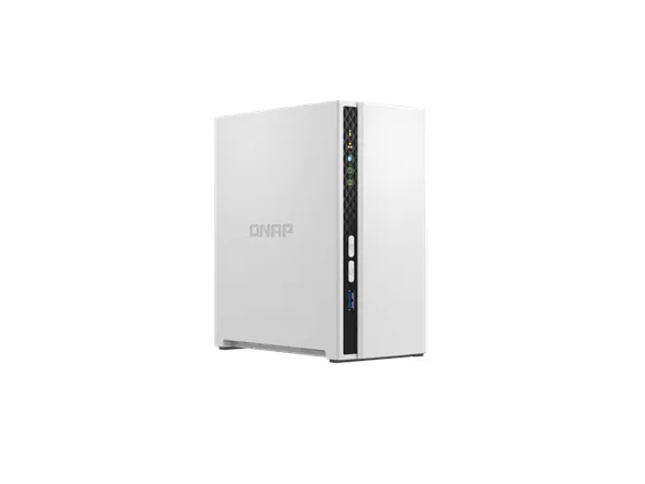QNAP TS-233 - NAS-server - 2 bays - SATA 6Gb/s - RAID 0, 1, JBOD - RAM 2 GB - Gigabit Ethernet - iSCSI support
