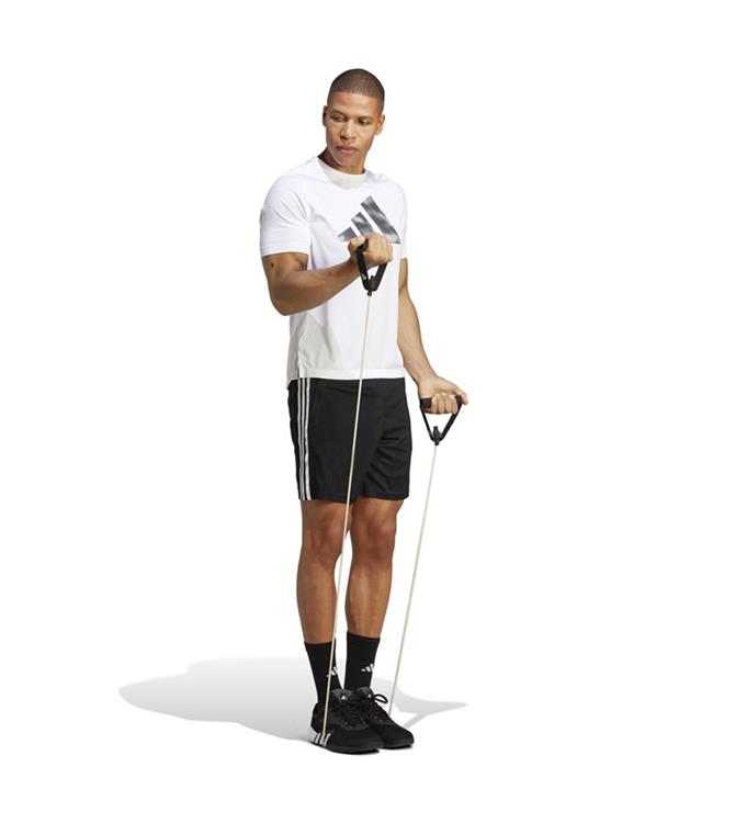 adidas Men Train Essentials Pique 3-Stripes Short