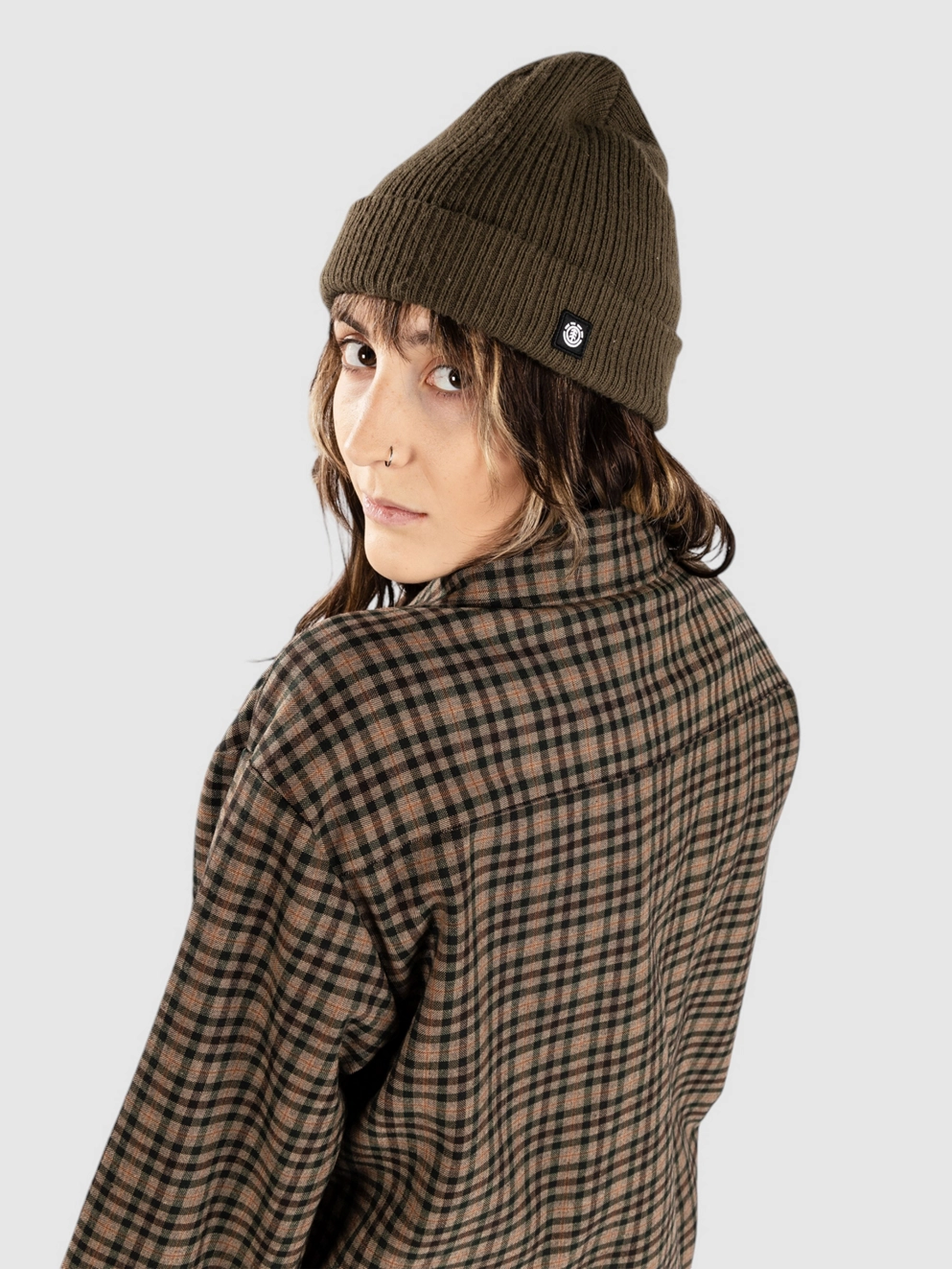 Woodbird Glixto Check Shirt brown