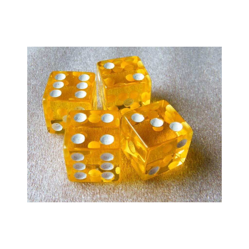 Tumblin-Dice - Dés Jaune Orange