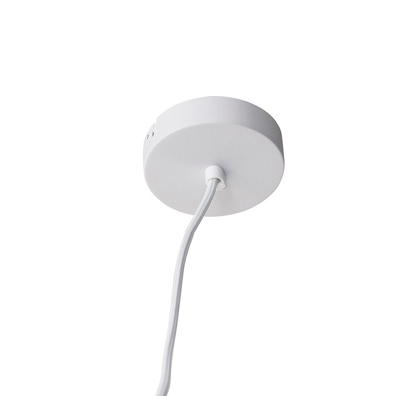 Modern hangend railsysteem met 5 spots wit 1-fase  - Iconic Jeana