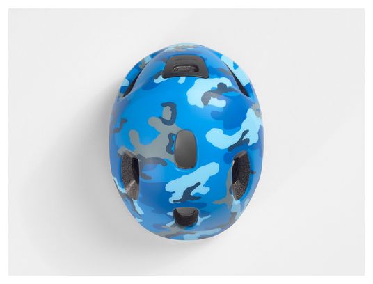 Casque Enfant Bontrager Little Dipper MIPS Bleu Camo