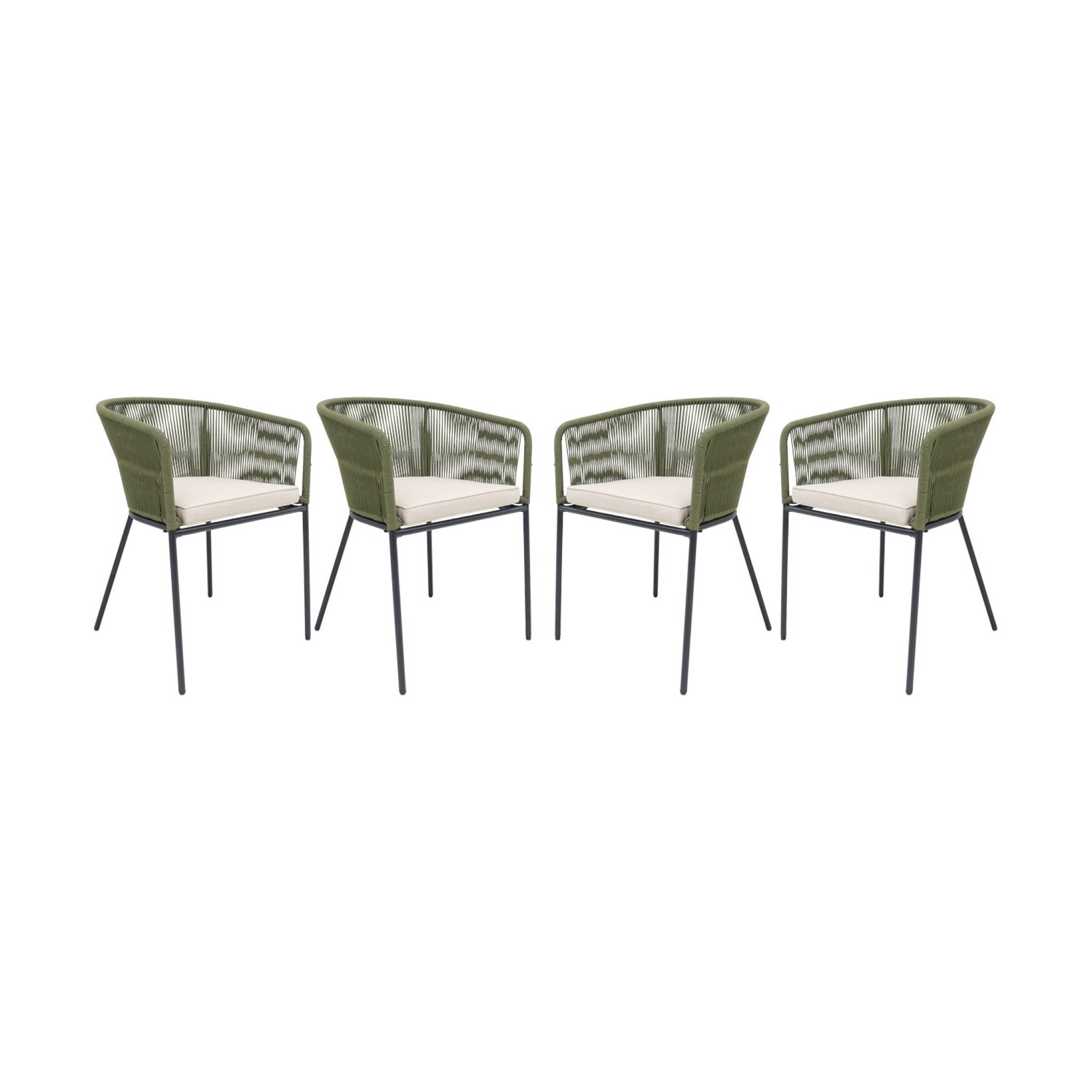 sweeek - Tuinstoelen, set van 4