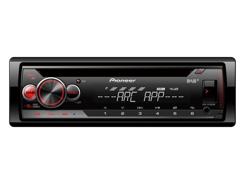 Pioneer Autoradio DEH-S410DAB 1 DIN Autoradio mit DAB -Tuner
