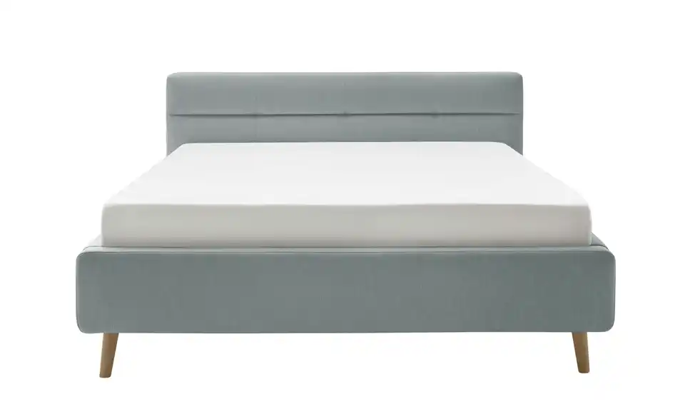 Polsterbett Lotte 180 cm Eisblau