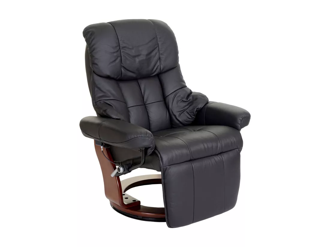 Fauteuil TV de relaxation cuir marron 78 x 64 x 86 cm 04_0007815