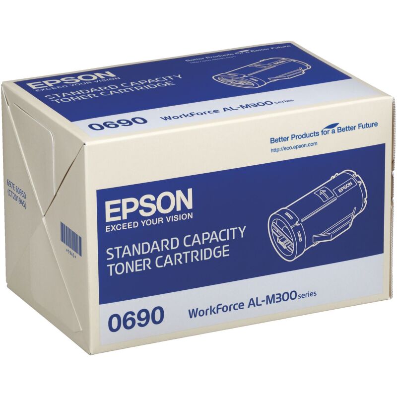 Toner Epson S050690 noir pour imprimante laser