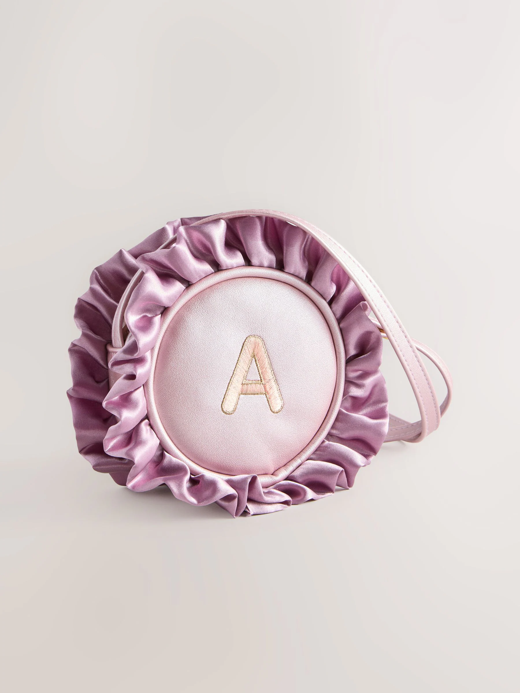 Roze - Frill Initial Bag