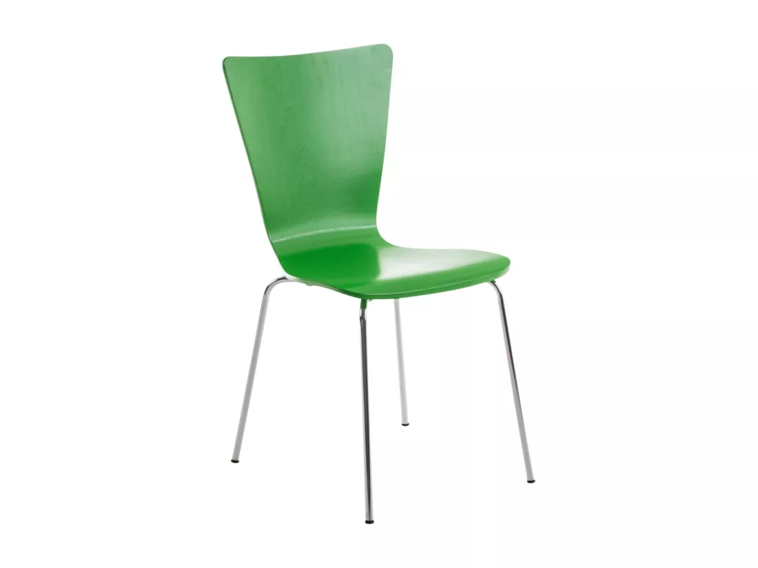 Chaise de conférence - Bois - Vert - Aaron