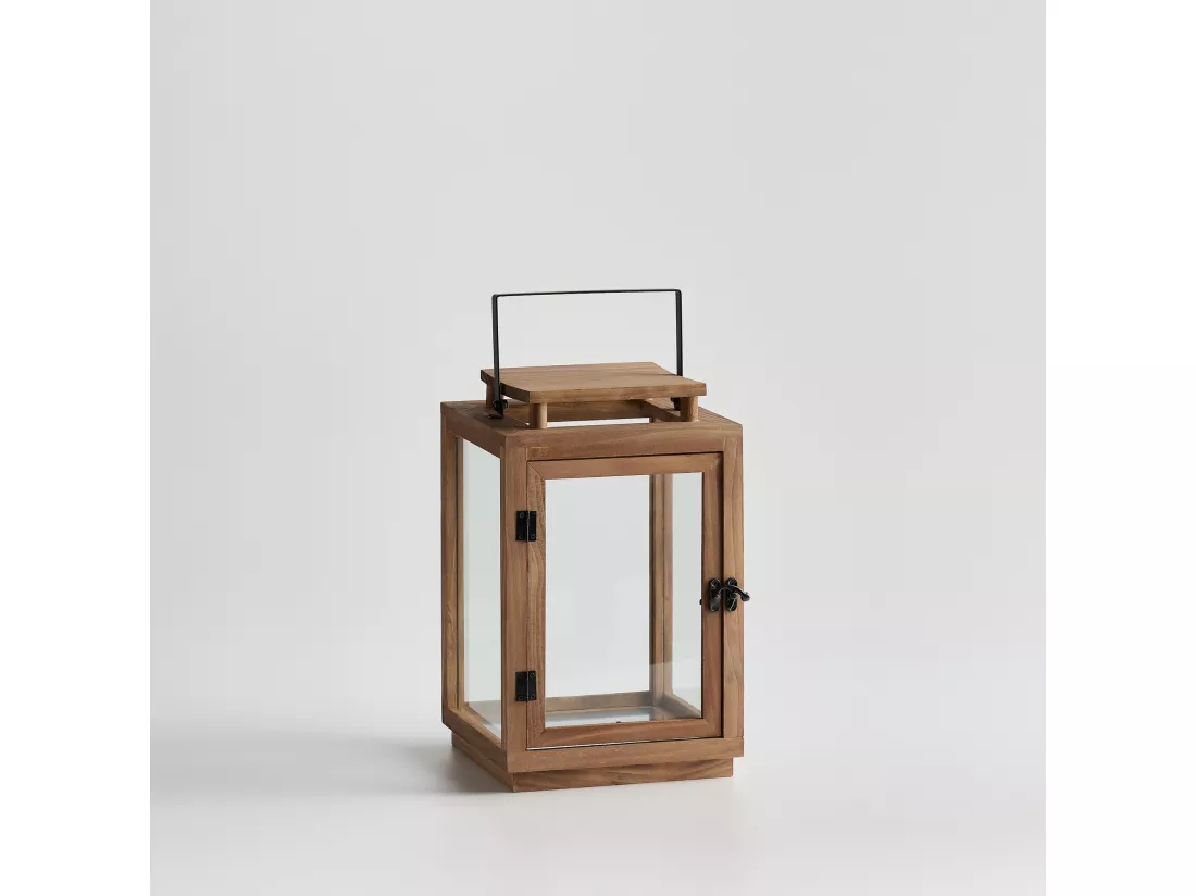 Lanterne Bart Brun Moyen 32 x 20 x 20