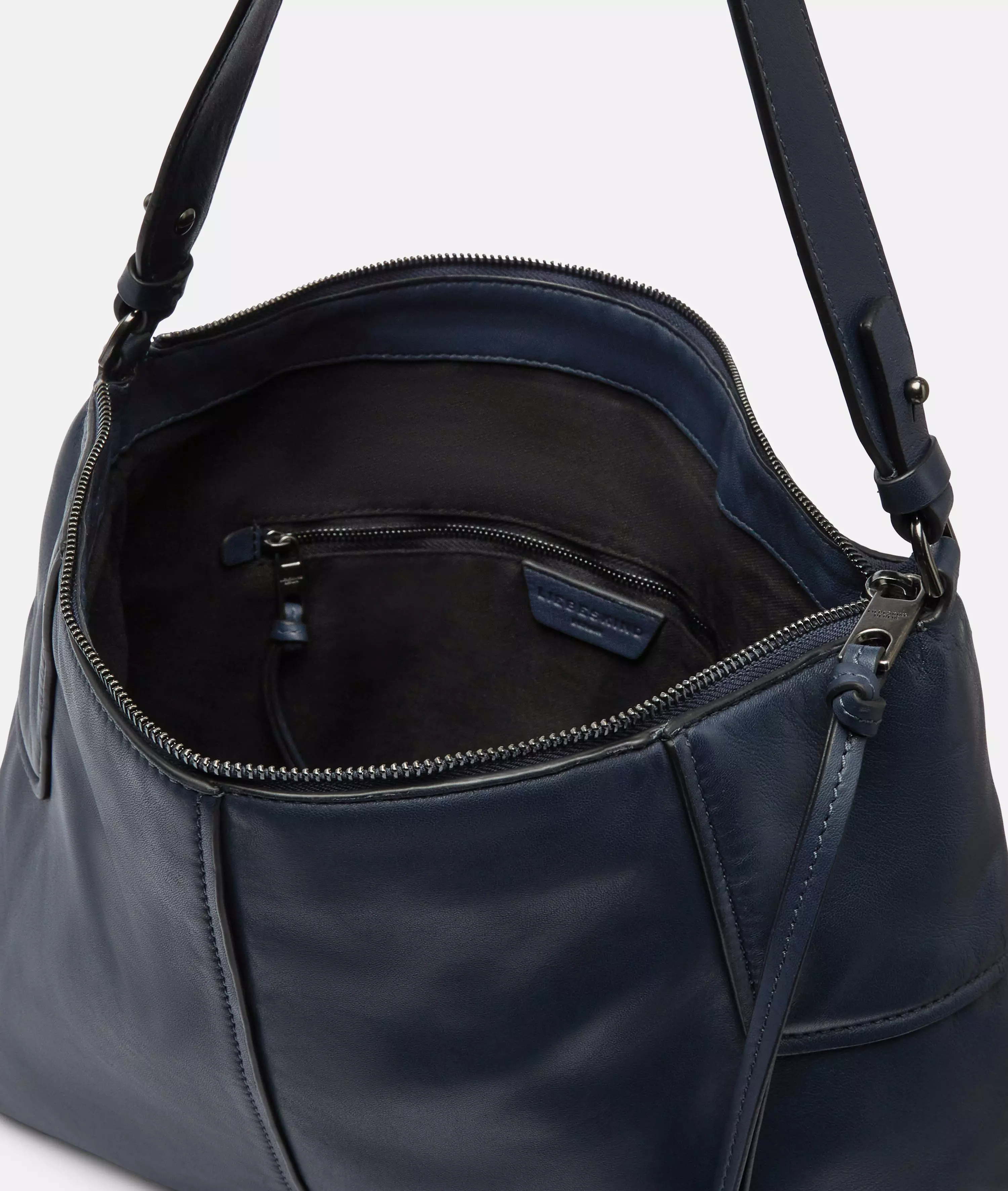 Mila Hobo M Spacious sheepskin shoulder bag