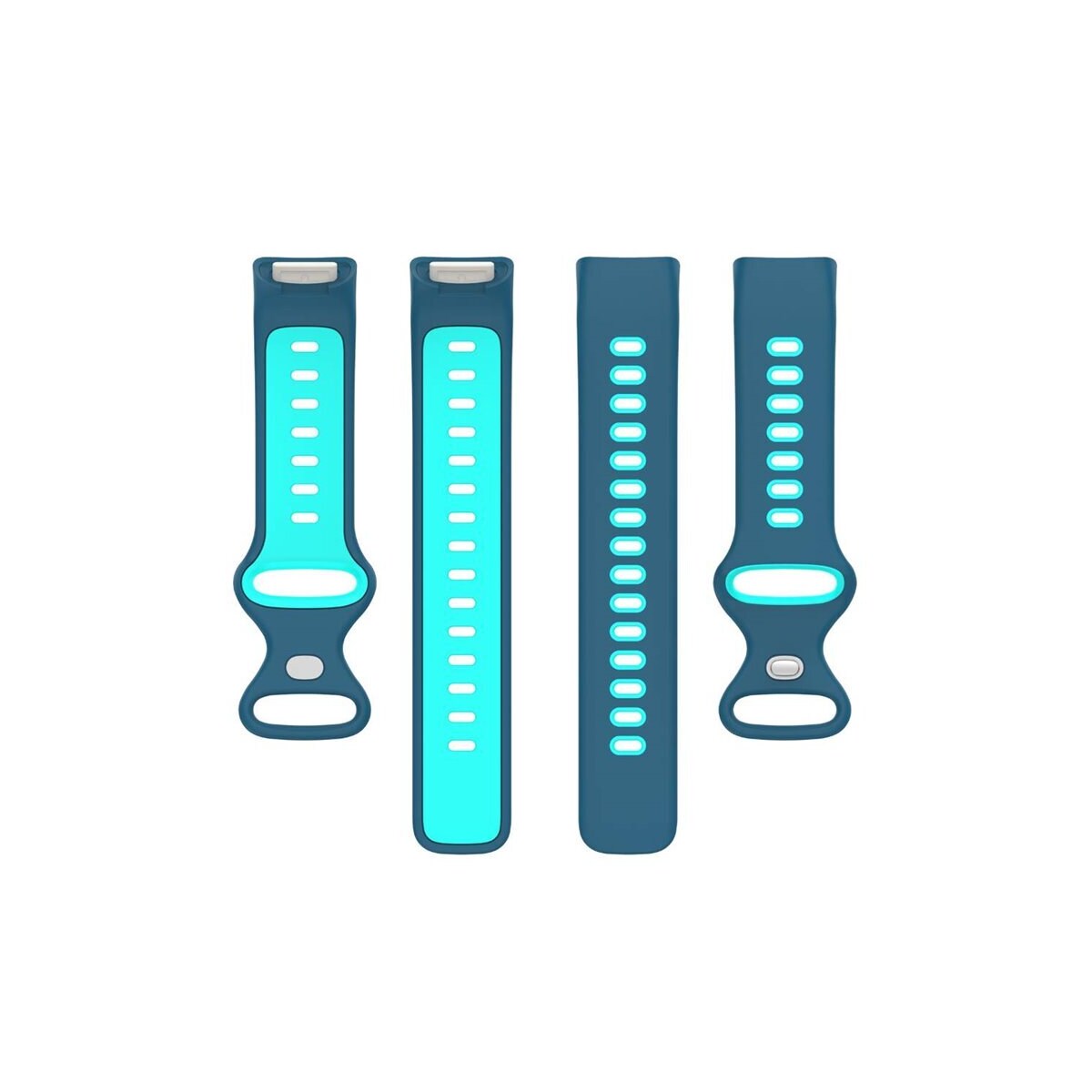 Twin Sport Armband Fitbit Charge 5 - Blå/turkis