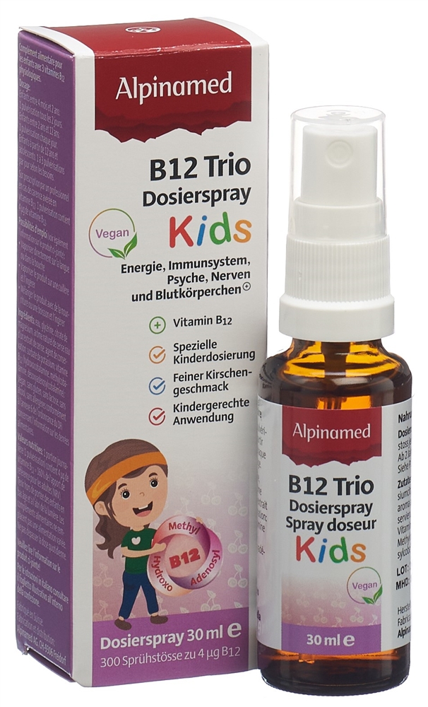 ALPINAMED B12 Trio Dosierspray Kids Fl 30 ml