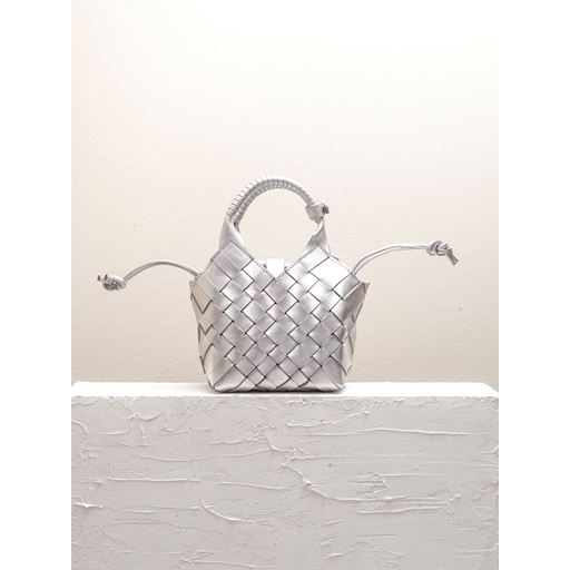 Cala Jade Misu Mini Crossbody Taske, Silver