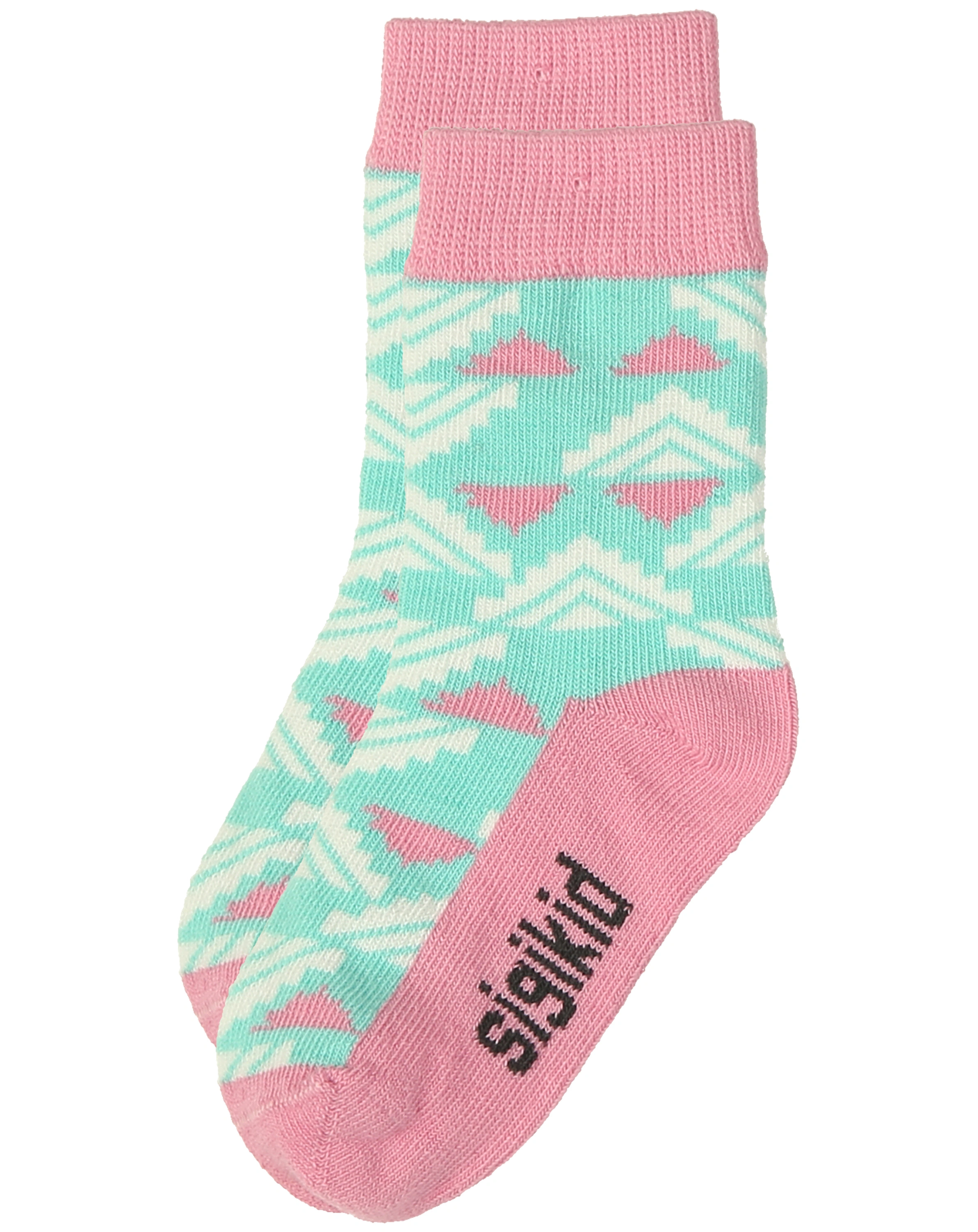 Strümpfe ZEBRA 3er Pack in mint/pink