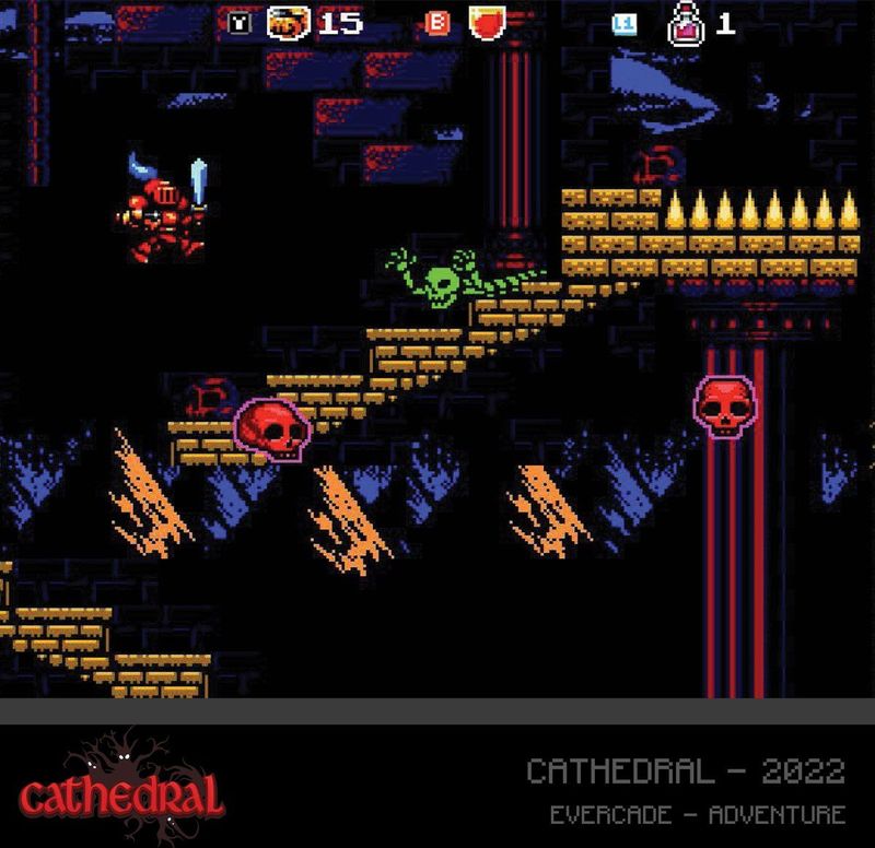 Evercade - Alwa's Awakening & Cathedral - Cartridge 1