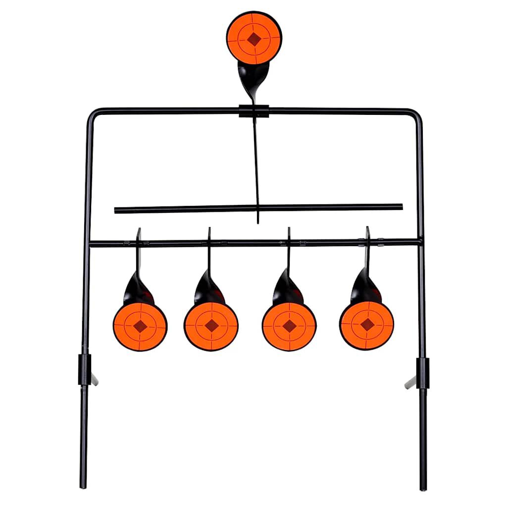 vidaXL Roterende schietdoelen, automatische reset, 4+1